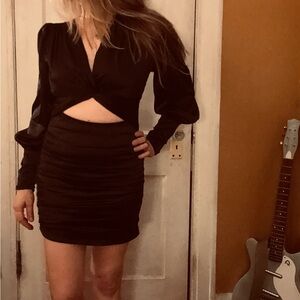 80s vintage Black Dress